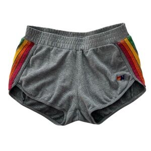 Aviator Nation 5 Stripe Lounger Shorts size Small